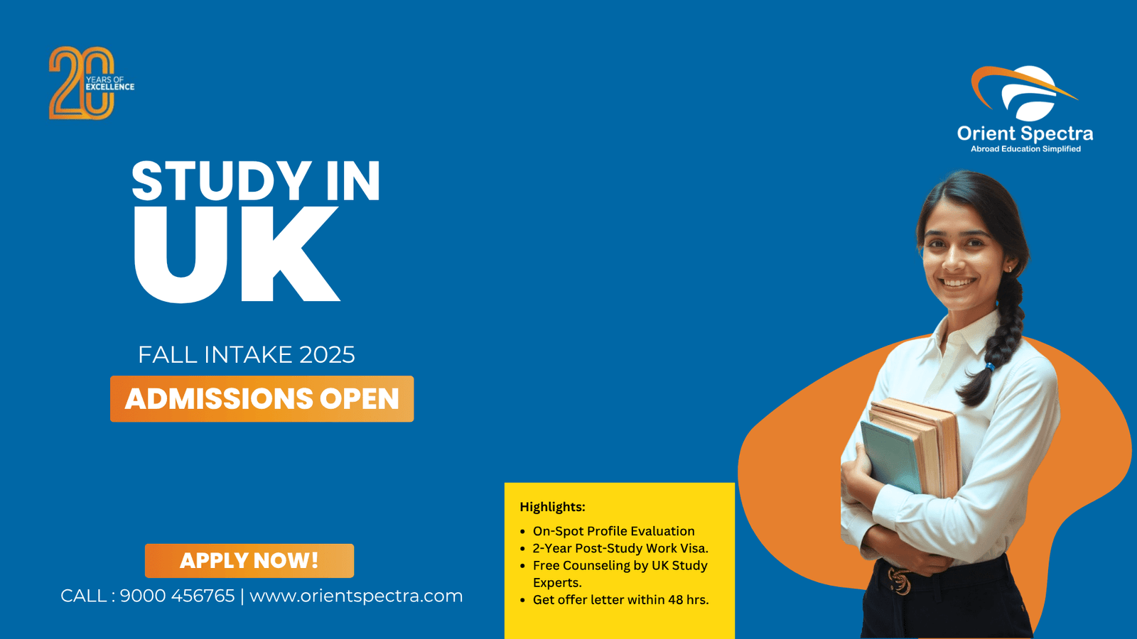 STUDY IN UK - Fall Intake 2025