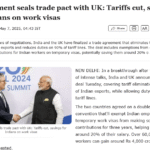 India and UK FTA